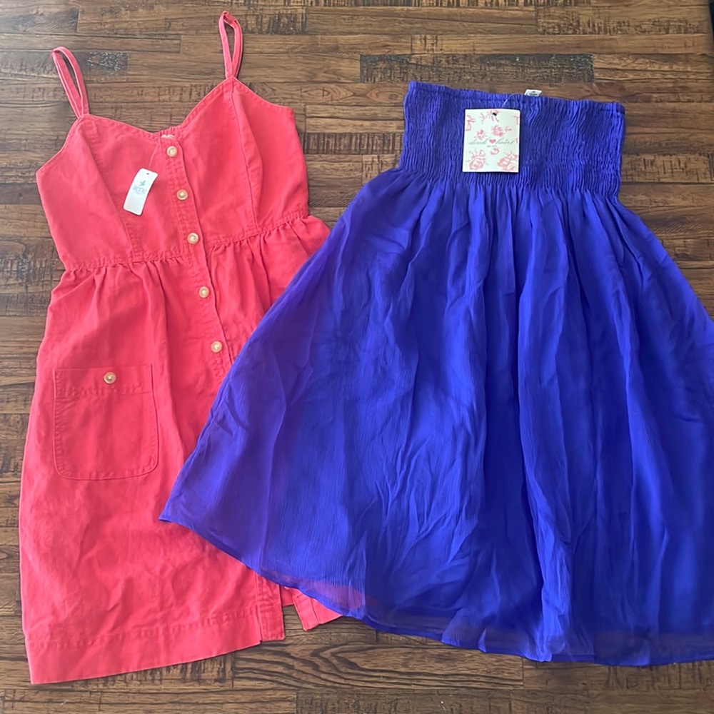 “NWT” Dress by Aerie and Strapless Dress by Derek Heart
